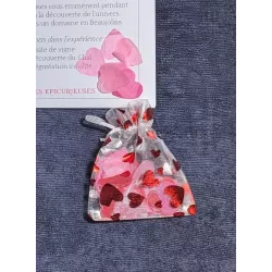 Sachet de cœurs en papier