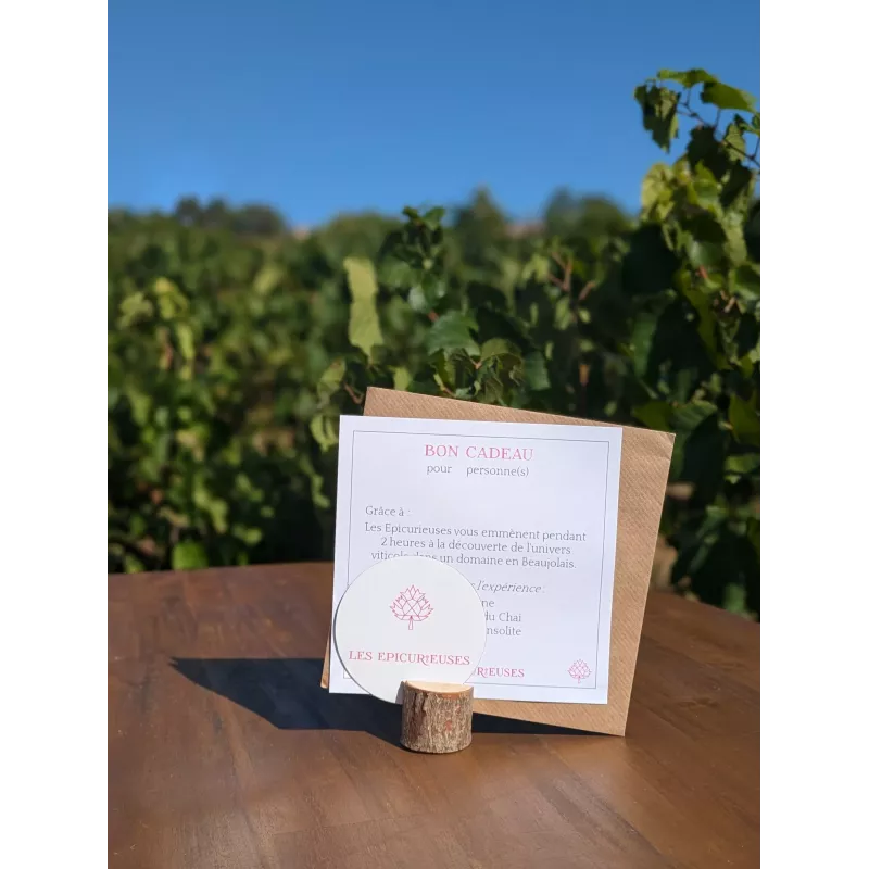 Bon Cadeau Visite et Dégustation en Beaujolais| Offrez une expérience