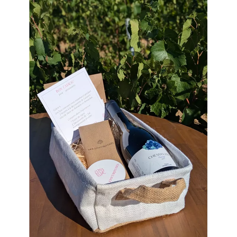 Box Cadeau :  Vin, Chocolat & Immersion en  Beaujolais