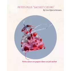 Option Cadeau Romantique : Sachet de Cœurs en Papier | Les Épicurieuses
