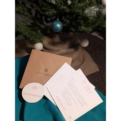 Enveloppe bon cadeau noël 2 personnes - Voyage immersif Les Epicurieuses