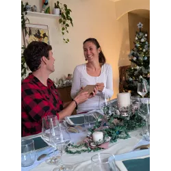 Bon cadeau Noël Les Epicurieuses 2 pers.-Voyage immersif en Beaujolais