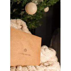 Enveloppe bon cadeau noël - Voyage immersif Les Epicurieuses