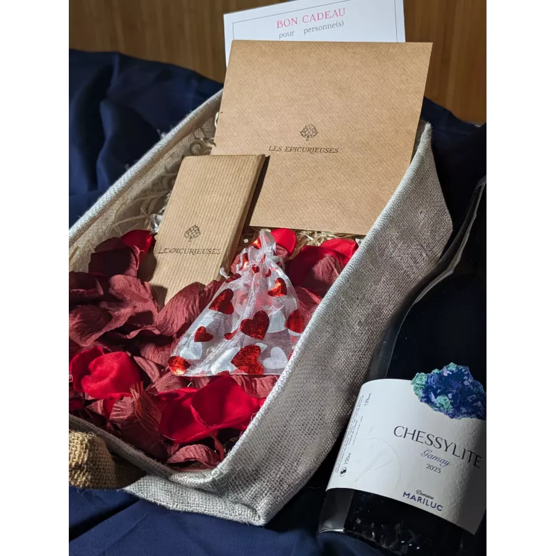 Box Gourmandises - Coffret cadeau Saint Valentin Les Epicurieuses